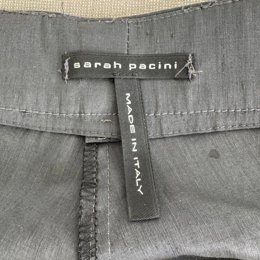 Sarah Pacini‎ linen blend pants